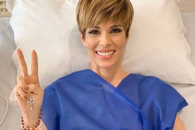 A apresentadora Ana Furtado entrou para a lista das mulheres que venceram o câncer de mama